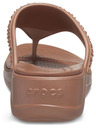 Crocs Monterey Shimmer Wedge Bronze Japanke