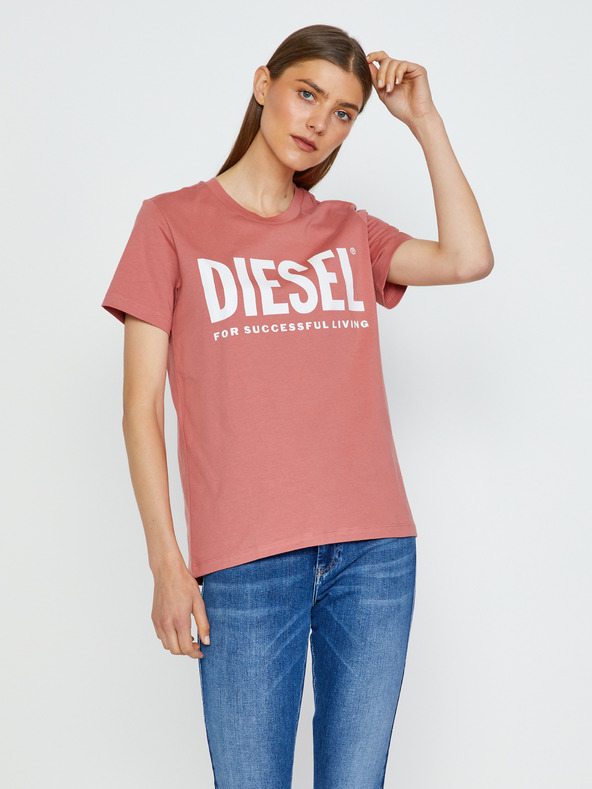 Diesel Sily-Ecologo Majica ružičasta