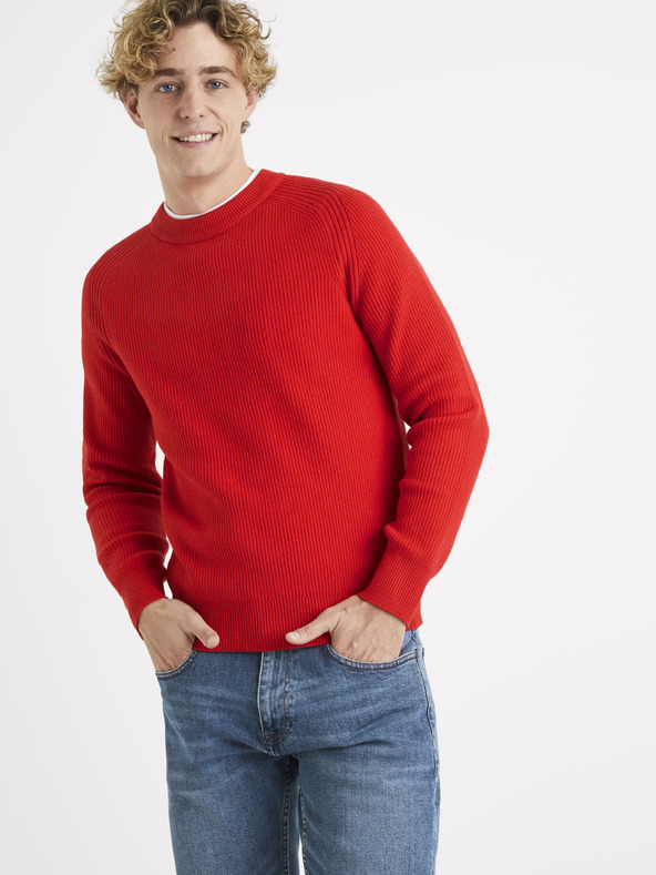 Celio Terzo Džemper crvena