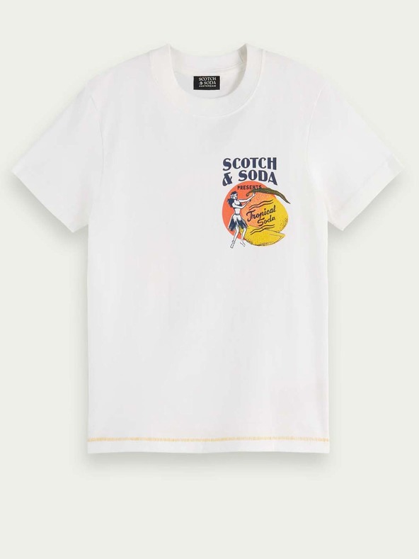 Scotch & Soda Majica dječja bijela