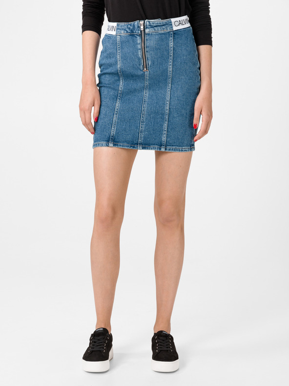 Calvin Klein Jeans Dart Suknja plava