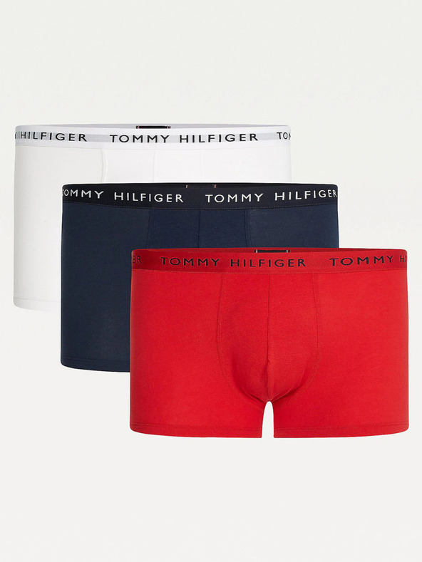 Tommy Hilfiger Underwear 3-pack Bokserice crvena