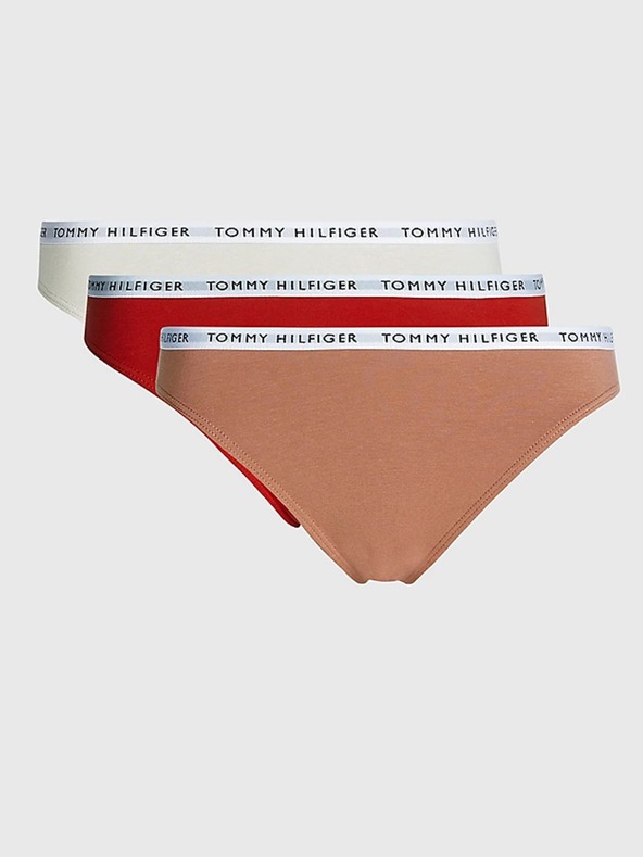 Tommy Hilfiger Underwear 3-pack Gaćice bež