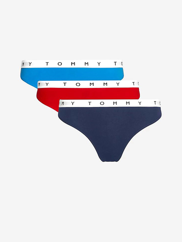 Tommy Hilfiger Underwear 3-pack Gaćice plava