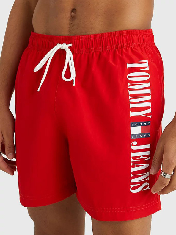 Tommy Jeans Kupaći kostim crvena