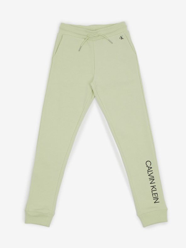 Calvin Klein Jeans Trenirka dječja donji dio zelena