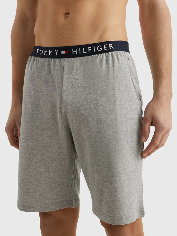 Tommy Hilfiger Underwear Kratke hlače za spavanje siva
