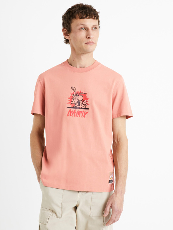Celio Asterix Majica ružičasta