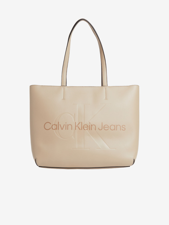 Calvin Klein Jeans Shopper torba bež