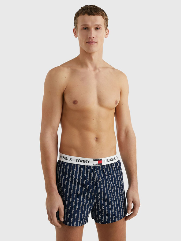 Tommy Hilfiger Tommy 85 Woven Boxer Print Bokserice plava