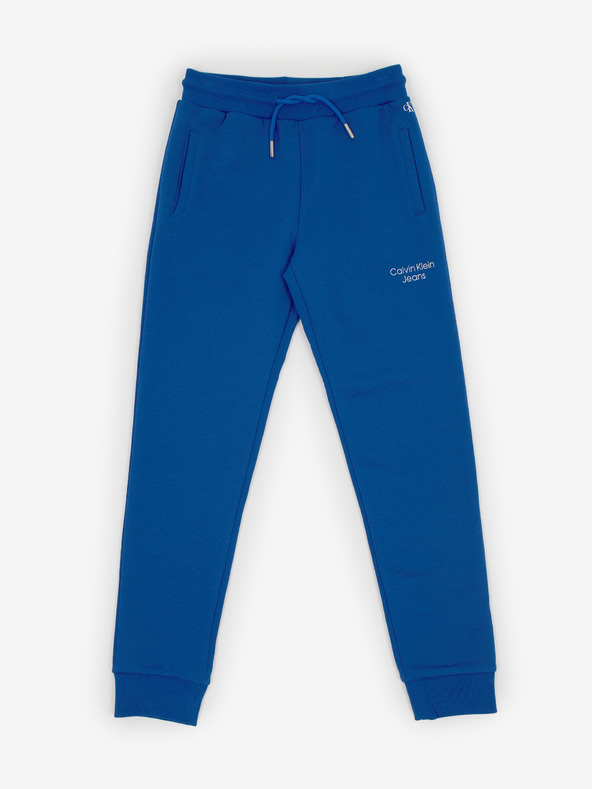 Calvin Klein Jeans Trenirka dječja donji dio plava