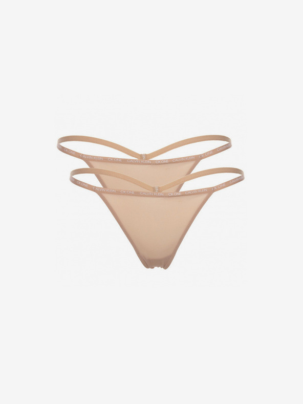 Calvin Klein Underwear	 2-pack Gaćice bež