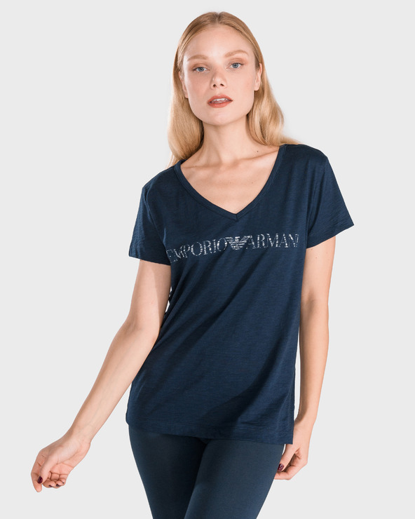 Emporio Armani Majica za spavanje plava